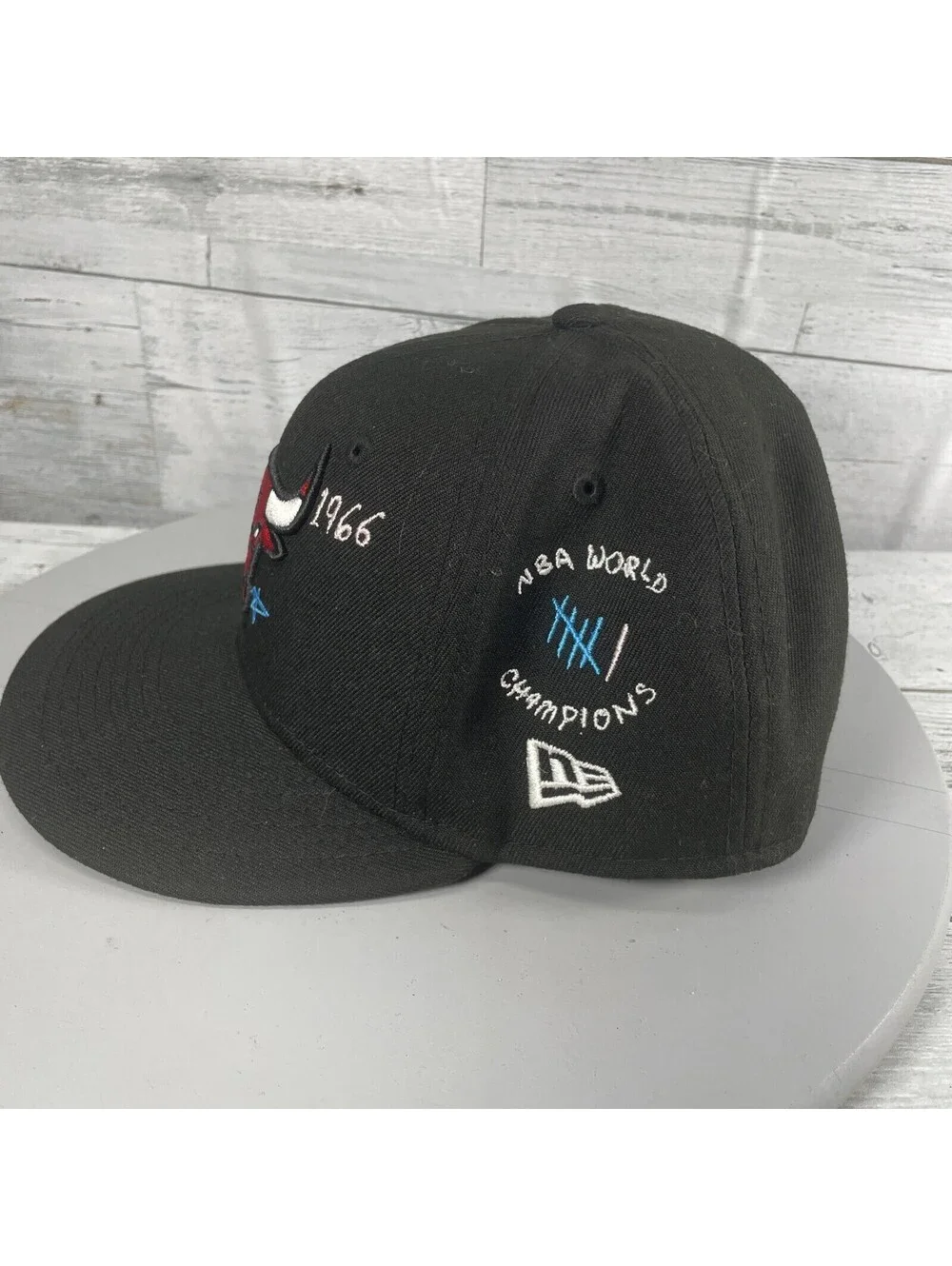 New Era, 59Fifty, Fitted Hat, Chicago Bulls, Scribble Clean